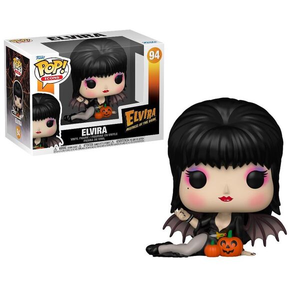 Elvira w/Pumpkins (Elvira Mistress of the Dark) Funko Pop! - Picture 1 of 3